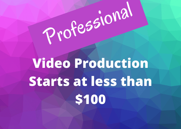 Professional Video Production